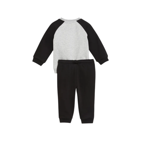 Chándal infantil Puma MINICATS ESS Raglan FL INF "Black-White"