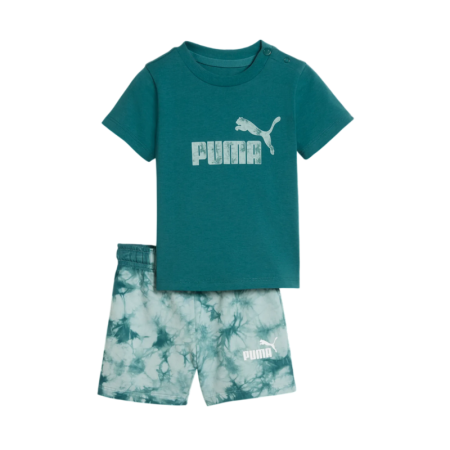 Conjunto Infantil Puma MINICATS ESS TIE-DYE  "Green"