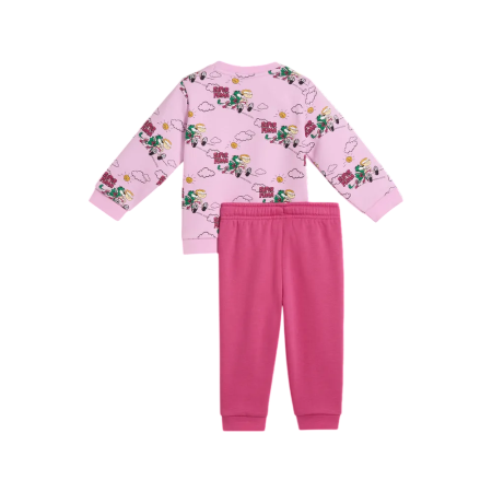Chándal infantil Puma MINICATS SUPER PUMA AOP FL INF "Mauve Glow"