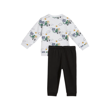Chándal infantil Puma MINICATS SUPER PUMA AOP FL INF "White Glow Heather"