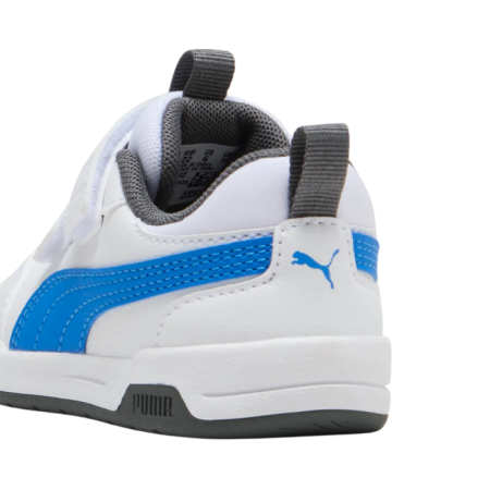Zapatillas Infantil Puma Multiflex 2 SL V  "White-Racing Blue"