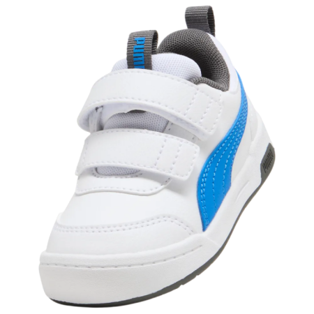 Zapatillas Infantil Puma Multiflex 2 SL V  "White-Racing Blue"