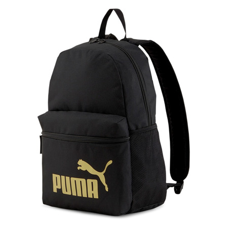 Puma Phase Backpack "Black-Golden Logo"