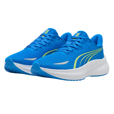 Zapatillas Junior Puma Pounce Lite 2 Jr. "Racing Blue-Sunny Lime"