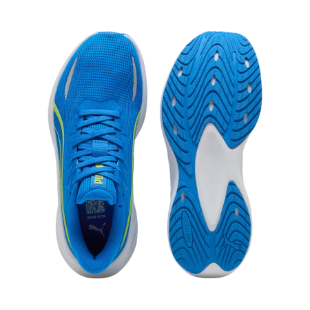 Zapatillas Junior Puma Pounce Lite 2 Jr. "Racing Blue-Sunny Lime"