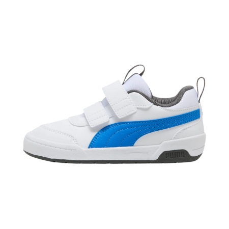 Zapatillas Niño/a Puma Multiflex 2 SL V PS "White-Racing Blue"