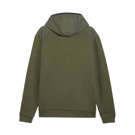 Sudadera PUMATECH Material Mix Full-Zip DK "Moss Veil"