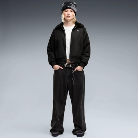 Chaqueta Puma Reversible Blouson High Loft Lining  "Black"
