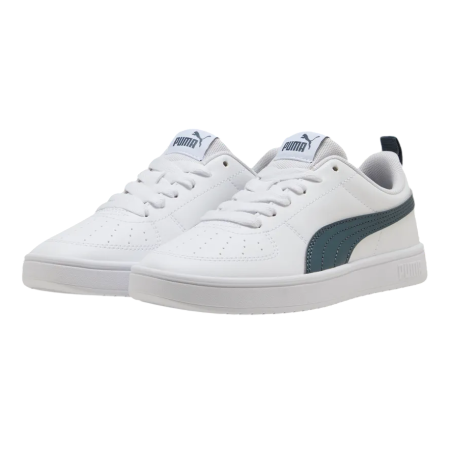 Zapatillas Junior Puma Rickie Jr. "White-Evening Blue-Evening Blue"