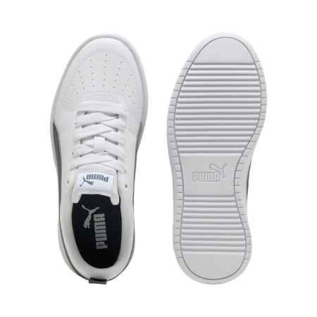 Zapatillas Junior Puma Rickie Jr. "White-Evening Blue-Evening Blue"