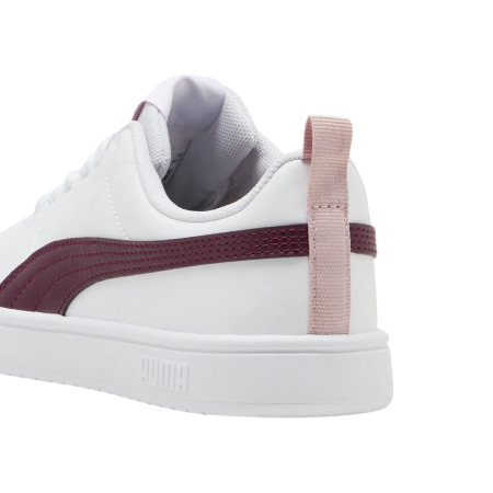 Zapatillas Junior Puma Rickie Jr. "White-Ruby Noir-Misty Pink"