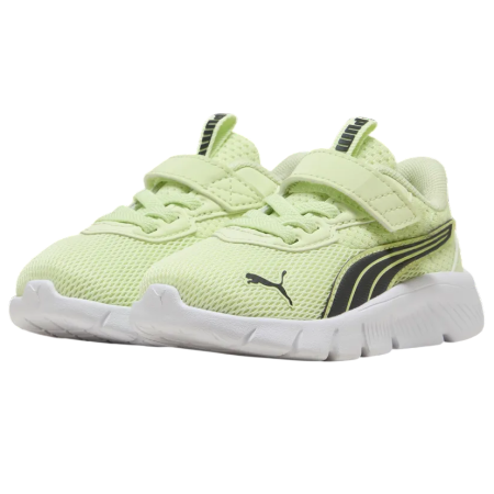 Zapatillas Puma Running FlexFocus Modern infantiles "Apple Spritz-Shadow Gray"