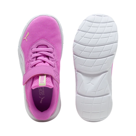 Zapatillas Niño/Niña Puma Running FlexFocus Modern "Electric Orchid-White "