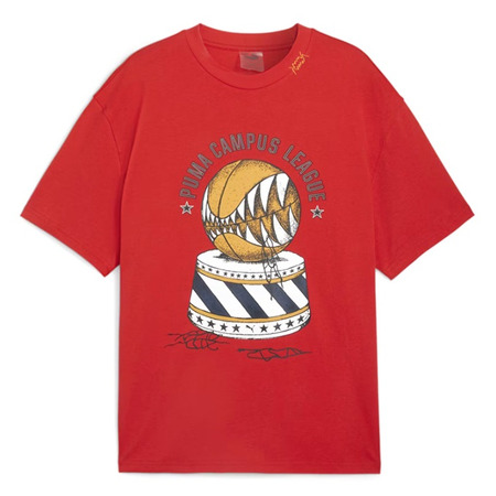Camiseta Puma Showtime Tee 3 "Time Red"