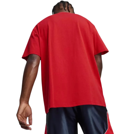 Camiseta Puma Showtime Tee 3 "Time Red"