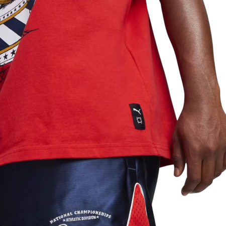 Camiseta Puma Showtime Tee 3 "Time Red"