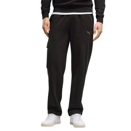 Pantalón cargo PUMA SPORT Graphic Holiday  cl "Black"