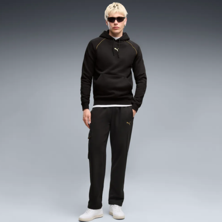 Pantalón cargo PUMA SPORT Graphic Holiday  cl "Black"