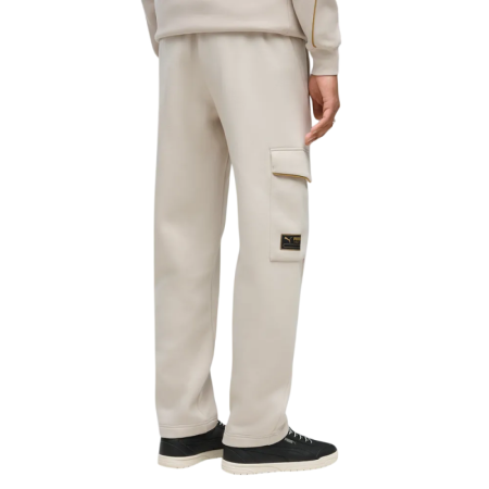 Pantalón cargo PUMA SPORT Graphic Holiday  cl "Silver Fog"