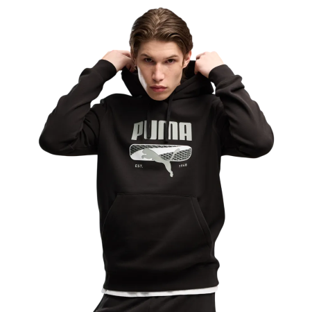 Sudadera PUMA SPORT Logo Play FL "Black"