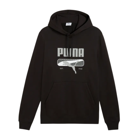 Sudadera PUMA SPORT Logo Play FL "Black"