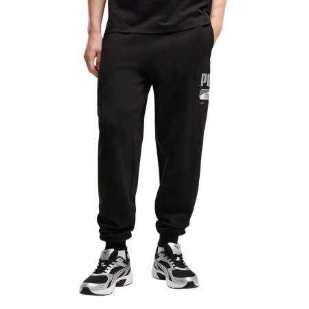 Pantalón PUMA SPORT Logo Play FL cl "Black"