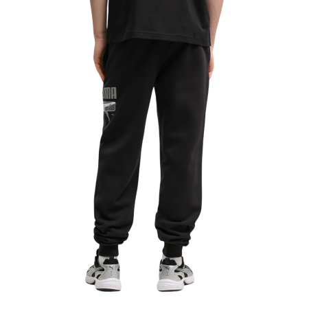 Pantalón PUMA SPORT Logo Play FL cl "Black"