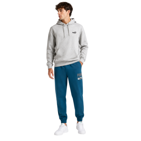 Pantalón PUMA SPORT Logo Play FL cl "Midnight Petrol"