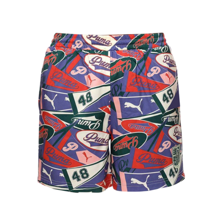 Puma SPORTS LEGACY AOP Relaxed Shorts 6’’ " Blue Crystal-AOP"