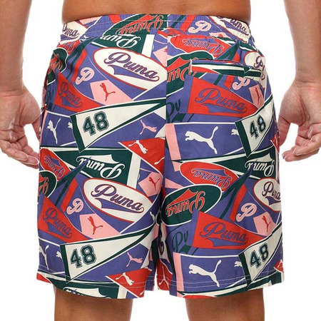 Puma SPORTS LEGACY AOP Relaxed Shorts 6’’ " Blue Crystal-AOP"