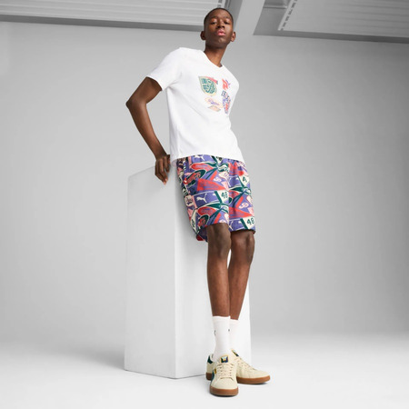Puma SPORTS LEGACY Front Graphic Tee "White"