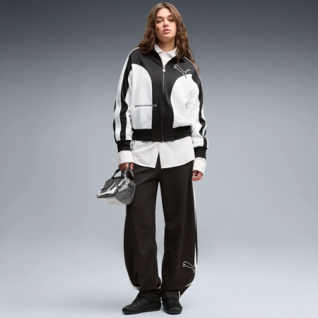 Pantalón Puma T7 Relaxed Barrel Love of the Cat Track "Black"