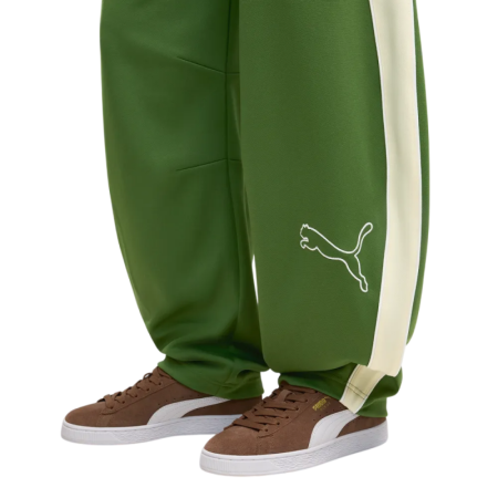 Pantalón Puma T7 Relaxed Barrel Love of the Cat  "Earthy Green"