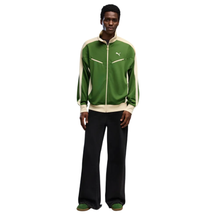 Chaqueta deportiva retro Puma T7 Relaxed "Earthy Green"