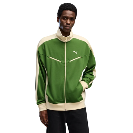 Chaqueta deportiva retro Puma T7 Relaxed "Earthy Green"