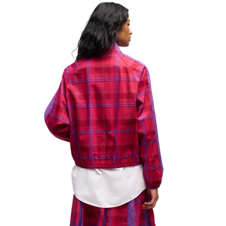 Chaqueta Puma T7 Relaxed Tartan Woven "Garnet Glow"