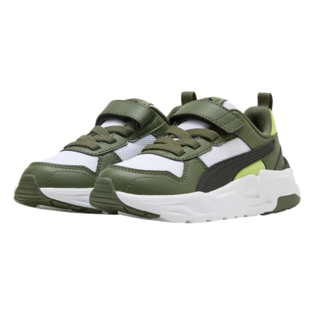 Zapatillas niño/a Puma Trinity 2 LT AC+ PS "White-Black-Moss Veil"