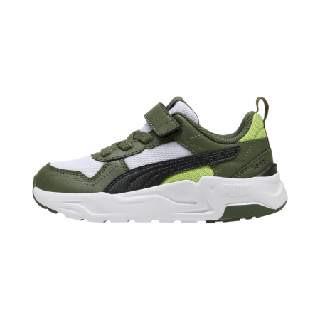 Zapatillas niño/a Puma Trinity 2 LT AC+ PS "White-Black-Moss Veil"