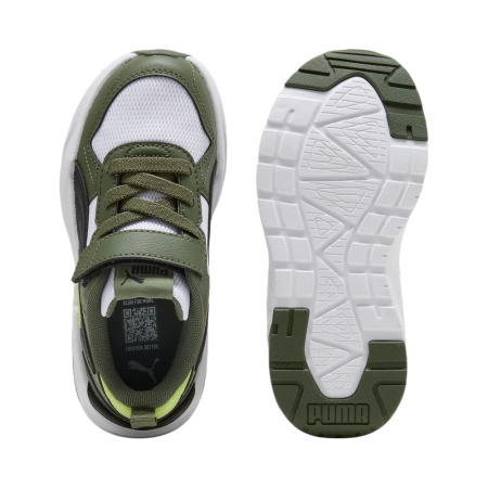 Zapatillas niño/a Puma Trinity 2 LT AC+ PS "White-Black-Moss Veil"