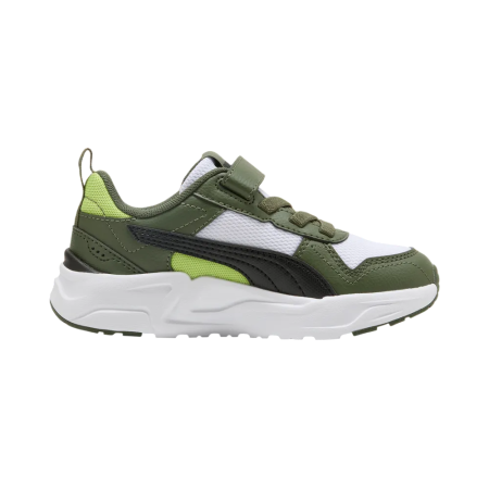 Zapatillas niño/a Puma Trinity 2 LT AC+ PS "White-Black-Moss Veil"