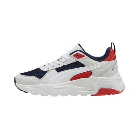 Zapatillas Junior Puma Trinity 2 LT Jr. "Navy-White-Feather Gray"