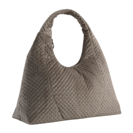 Bolsa Puma UP Velvet Large Prism " Mouse Gray"