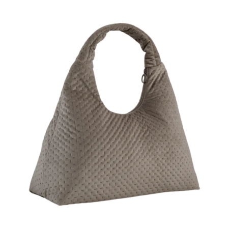 Bolsa Puma UP Velvet Large Prism " Mouse Gray"
