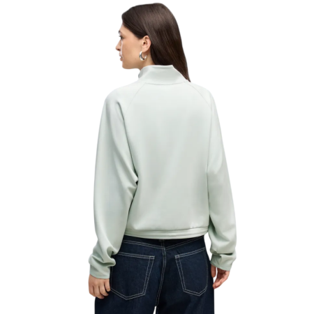 Sudadera  PUMATECH SENSE Relaxed Half-Zip DK "Créme De Mint"