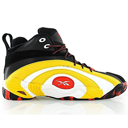 Reebok Classic Shaqnosis OG "Men in Black" (negro/blanco/amarillo/rojo)