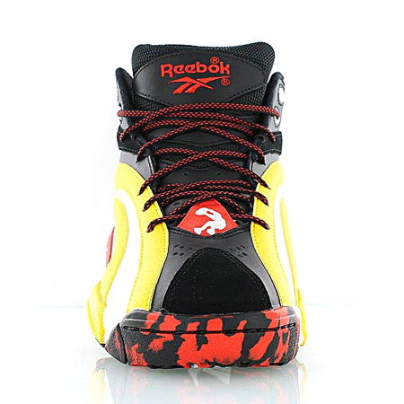 Reebok Classic Shaqnosis OG "Men in Black" (negro/blanco/amarillo/rojo)