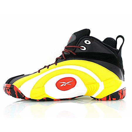Reebok Classic Shaqnosis OG "Men in Black" (negro/blanco/amarillo/rojo)