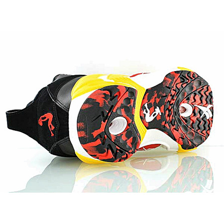 Reebok Classic Shaqnosis OG "Men in Black" (negro/blanco/amarillo/rojo)