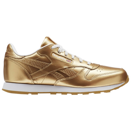 Reebok Classic Leather Metallic Brass Junior