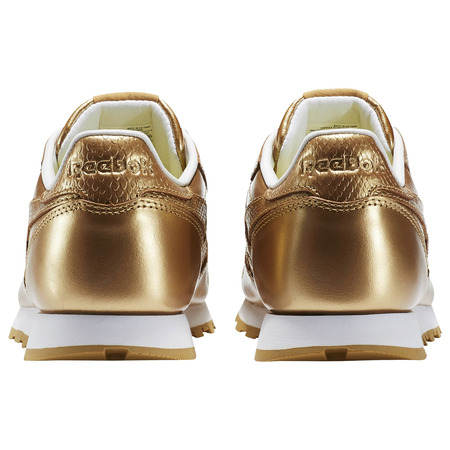 Reebok Classic Leather Metallic Brass Junior